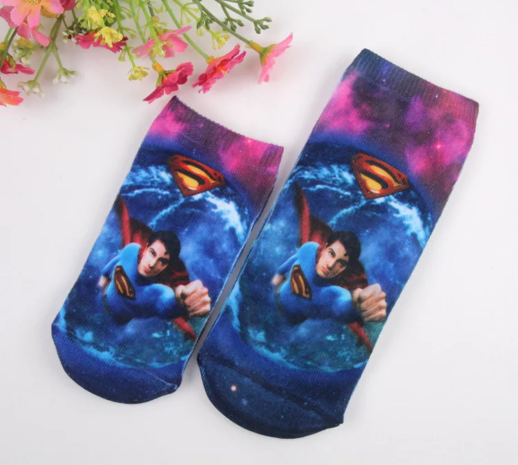 Новый магазин акция 4 пары коротких носков Детские эластичные Носки с рисунком