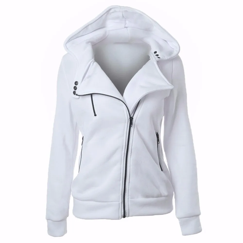 S-XXL, 4 цвета, новинка, осень и зима, женские толстовки, свитшоты на молнии, v-образный вырез, длинный рукав, теплые женские толстовки, sudaderas mujer