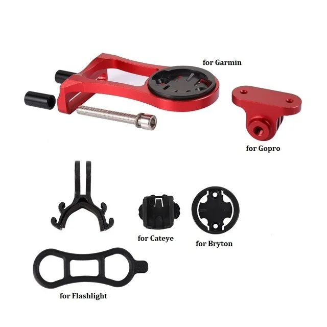kit 2 Крепление для телефона, для велосипеда gps компьютер Garmin, Bryton, Cateye, I gps порт, фара, камера GoPro Hero - Цвет: kit 2
