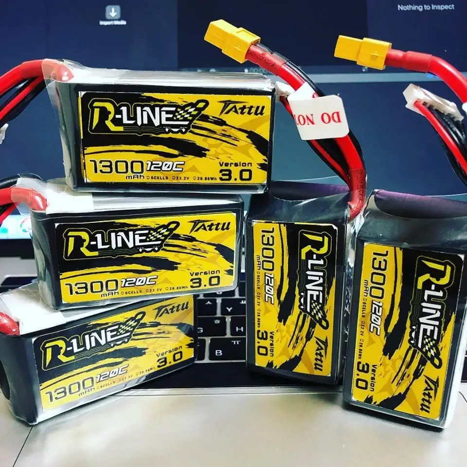 Tattu R Line версия 3 0 V3 1300/1400/1550/1800/2000 мА/ч 120C 4S 6S 4 2 V Lipo батарея XT60 разъем FPV гоночный