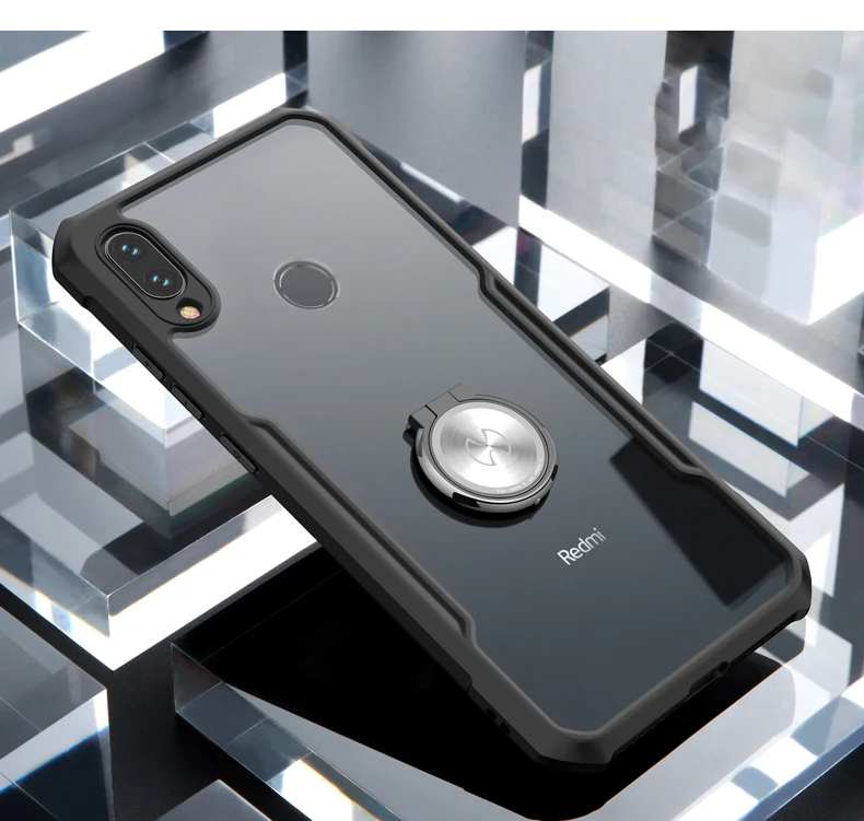 Чехол для телефона xiaomi redmi K20 pro mi 9T Pro note 8 pro кольцевой защитный чехол бампер XUNDD прозрачный redmi K 20 чехол
