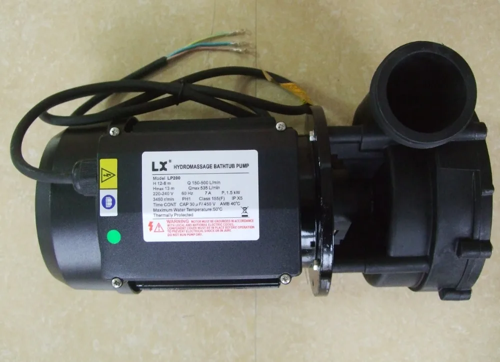 Горячая ванна подпитывающие насосы 0.5HP 1HP 2HP 3HP для выбора-Спа горячая ванна, бассейн циркуляция фильтра струйный насос двухскоростной насос