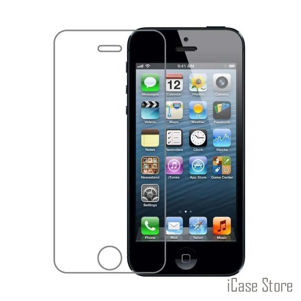 Закаленное стекло для apple iphone 6 6s 6plus SE 5 5S 5c 4 4S Взрывозащищенная 0 3 мм 9H 2.5D Защитная