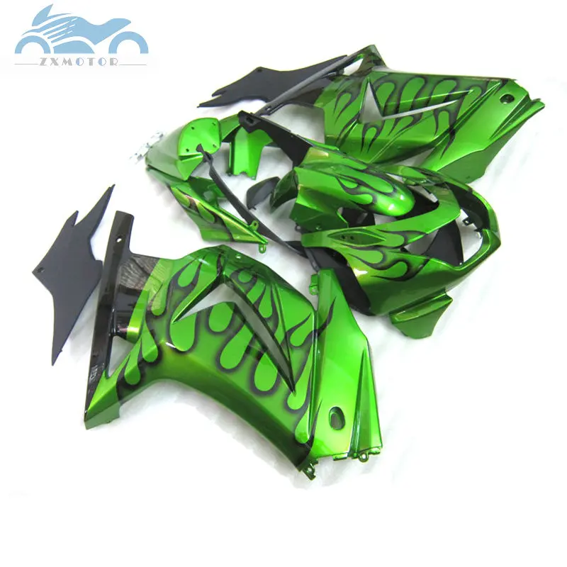 Дорожные гоночные Обтекатели для Kawasaki Ninja 250R 2008-2014 комплект обтекателей черного