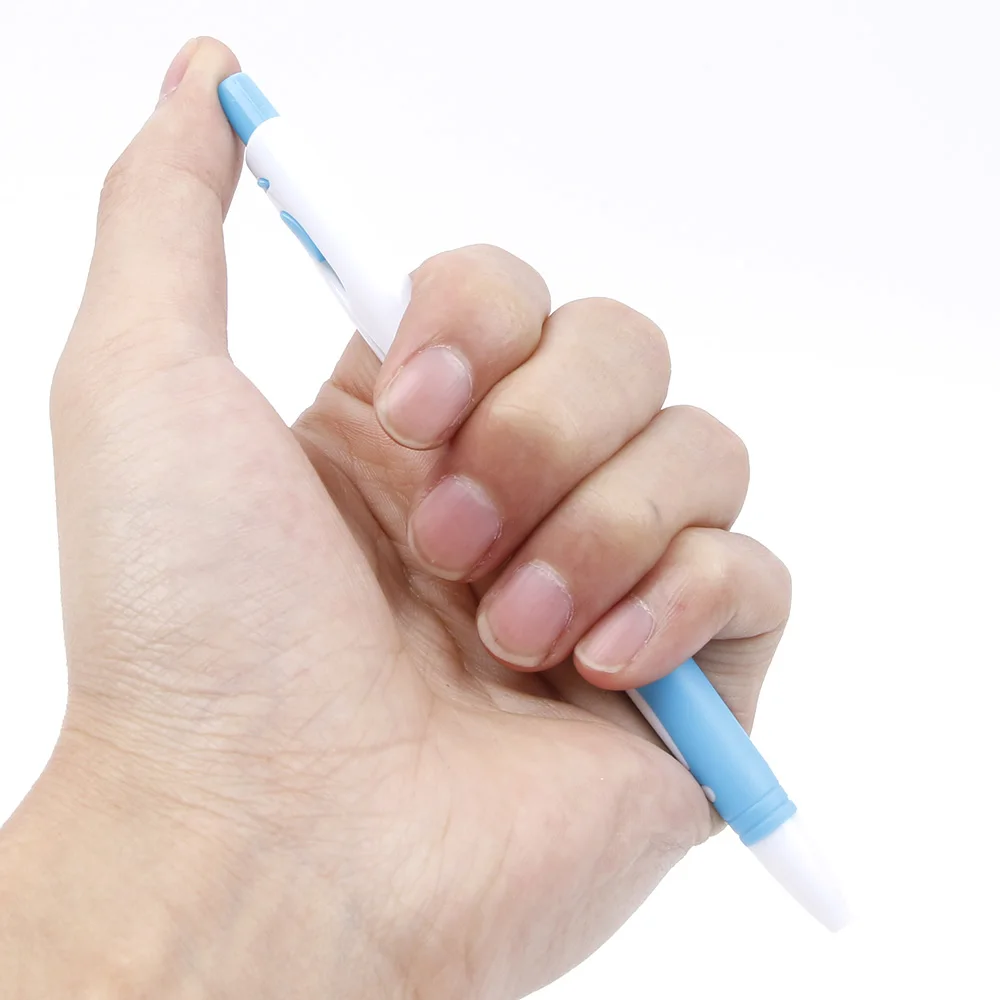 1 шт. пластиковая шариковая ручка прессованный белый стержень для детей подарок