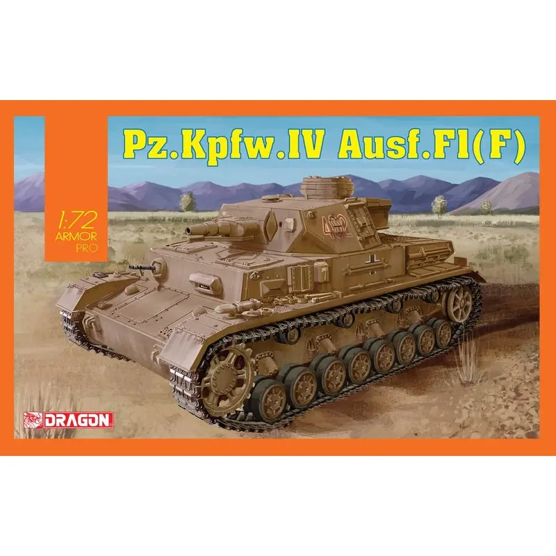 DRAGON 7560 1/72 Pz.Kpfw.IV Ausf.F1(F) - Scale model Kit | Игрушки и хобби