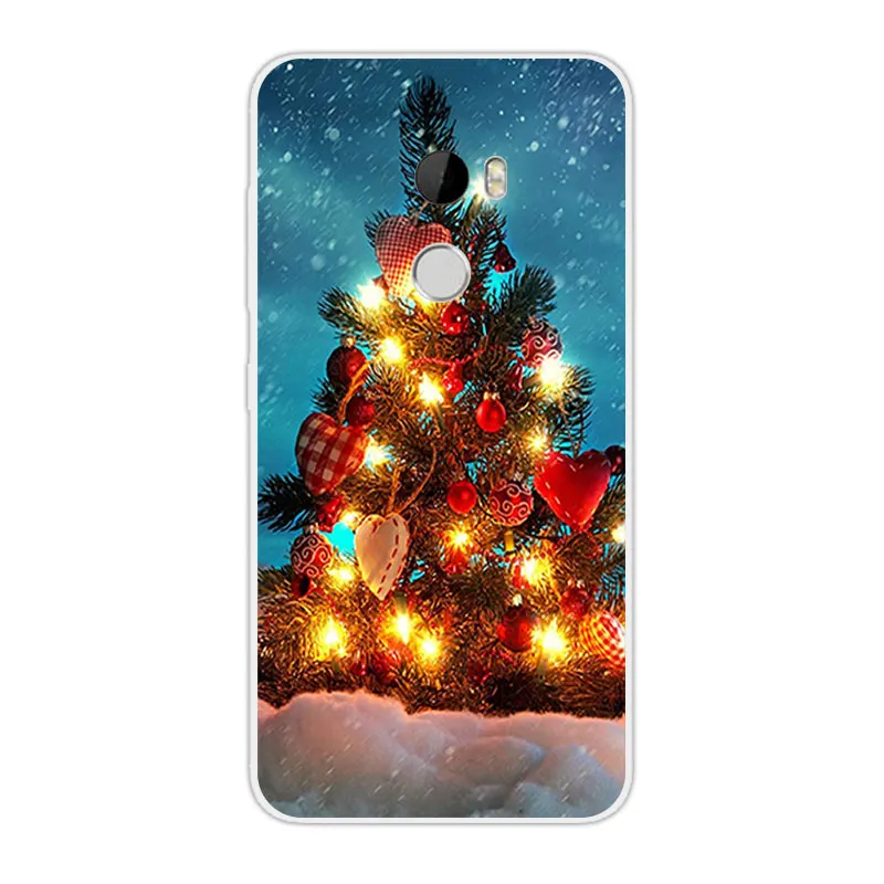 24 Для htc One X10 задний телефон Рождественский чехол с ночным мотивом прозрачный мягкий тонкий из ТПУ кремния для htc One X 10/htc E66 чехол для телефона для htc X10 - Цвет: 24