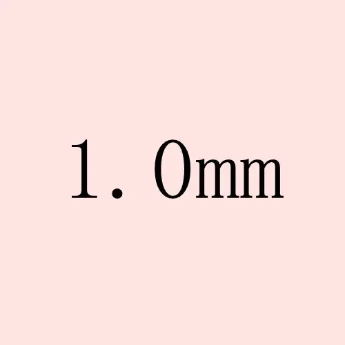 1.0-Pink-1000 1000 шт AAAAA+ 0,8-4 Серебрянное ожерелье с подвеской круглые бусины розового цвета кубического циркония искусственные камни для ювелирных изделий - Цвет: 1.0-Pink-1000