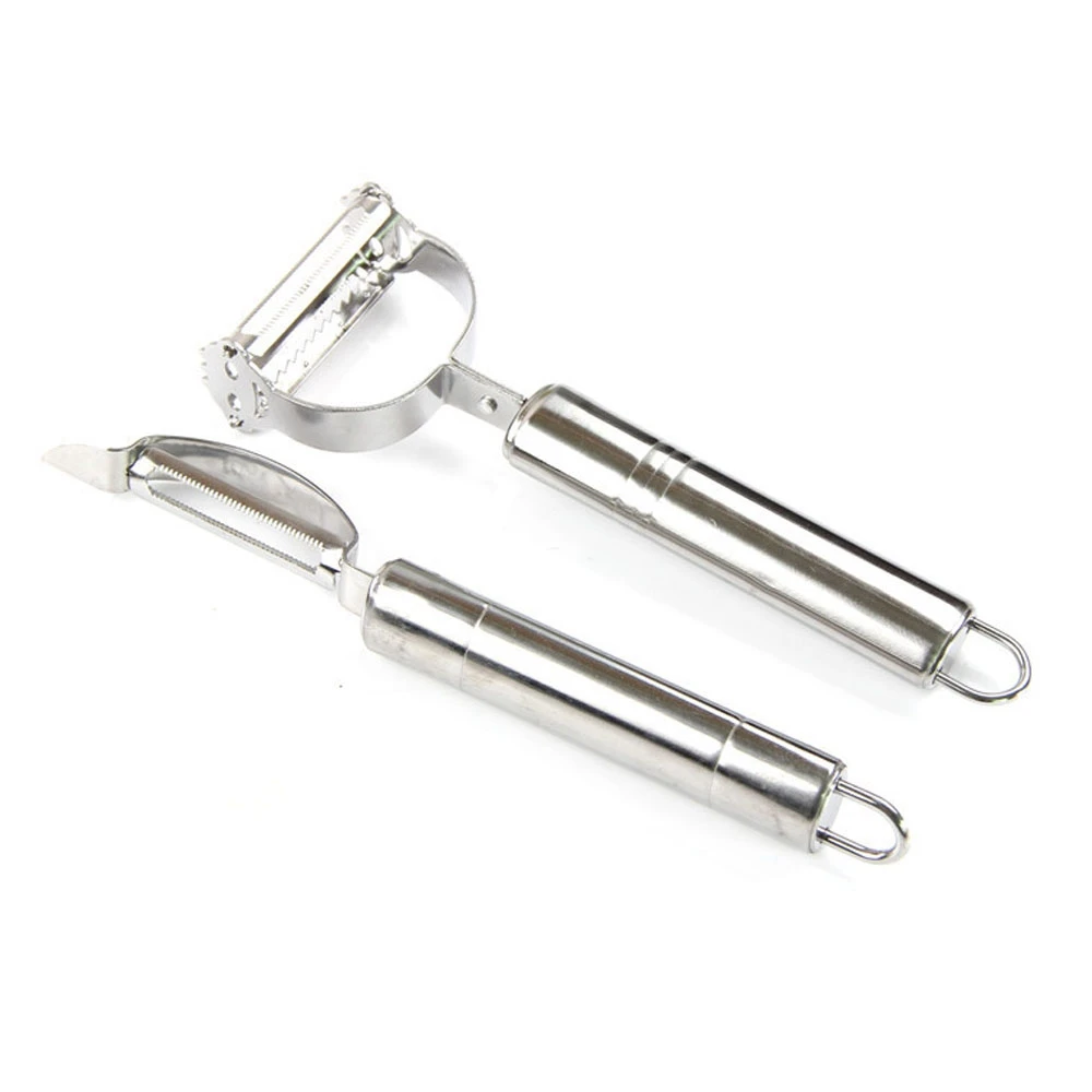 2 шт. из нержавеющей стали Овощечистка Набор Резак для картофеля Julienne набор