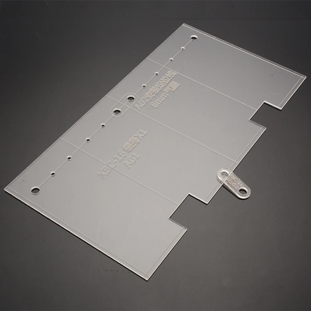 2 шт./компл. трафарет для сумки акриловый прозрачный шаблон ручная работа