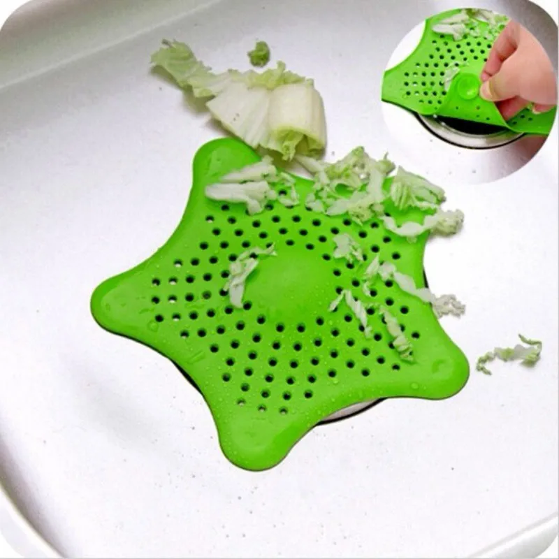 Милый кухонный фильтр для ванной комнаты Ловца волос пробка ванны инструменты