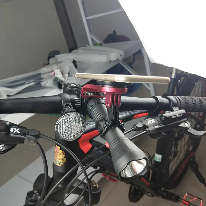 Велосипедный кронштейн, передний держатель для телефона, Garmin, Bryton, Cateye, I gps порт, велосипед gps компьютер, фара, камера GoPro Hero