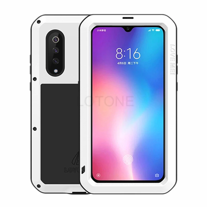 Роскошный защитный чехол на весь корпус для Xiaomi mi 9 8 mi 8 металлическая Броня+ стекло Gorilla glass прочный ударопрочный чехол Xiaomi mi 9 чехол s