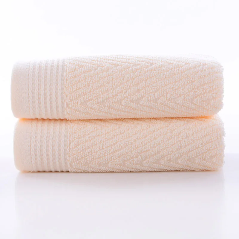 Face towel 7 Полотенце для мытья лица, хлопковые однотонные жаккардовые маленькие полотенца для рук, банные полотенца для взрослых 70x140 см, высокое качество, набор полотенец - Цвет: Face towel 7