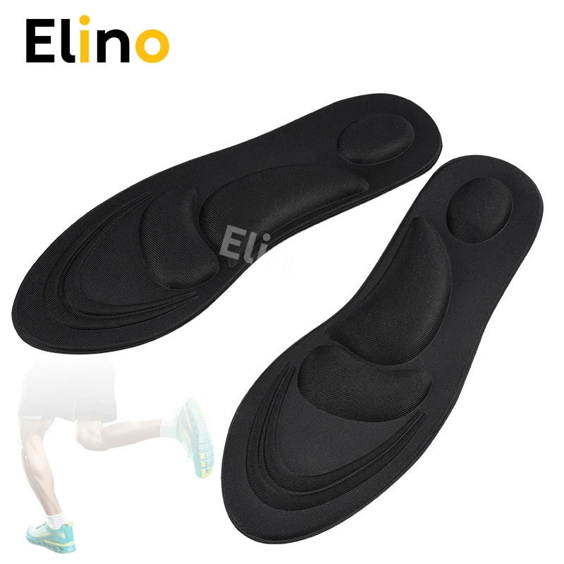 Ортопедические стельки Elino 4D с супинатором для плоскостопия мужчин и женщин