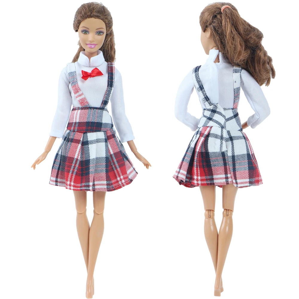Горячая Мода ручной работы партии Высокое качество платье Аксессуары Одежда для куклы Барби ткань Рождество Игрушки для маленьких девочек брюки юбка 087