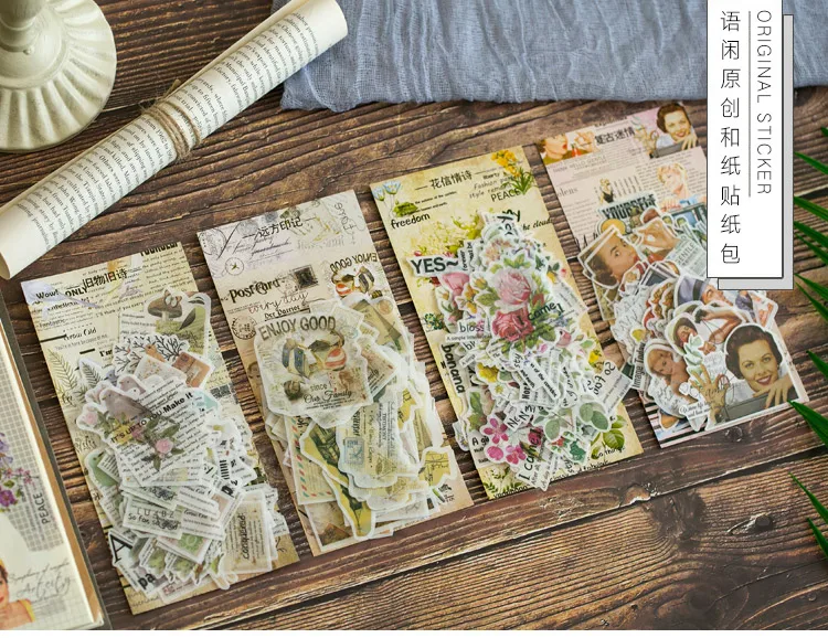 60 шт./упак. наклейки с цветами для украшения DIY дневник альбом, ежедневник пуля журнал стикер s Канцтовары стикер школьные принадлежности