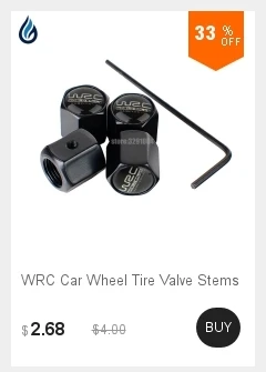 WRC логотип КРЫЛО боковой автомобильный стикер для peugeot 206 307 308 407 508 VW Golf Honda Jazz Fit Mitsubishi Lancer Subaru Impreza значок