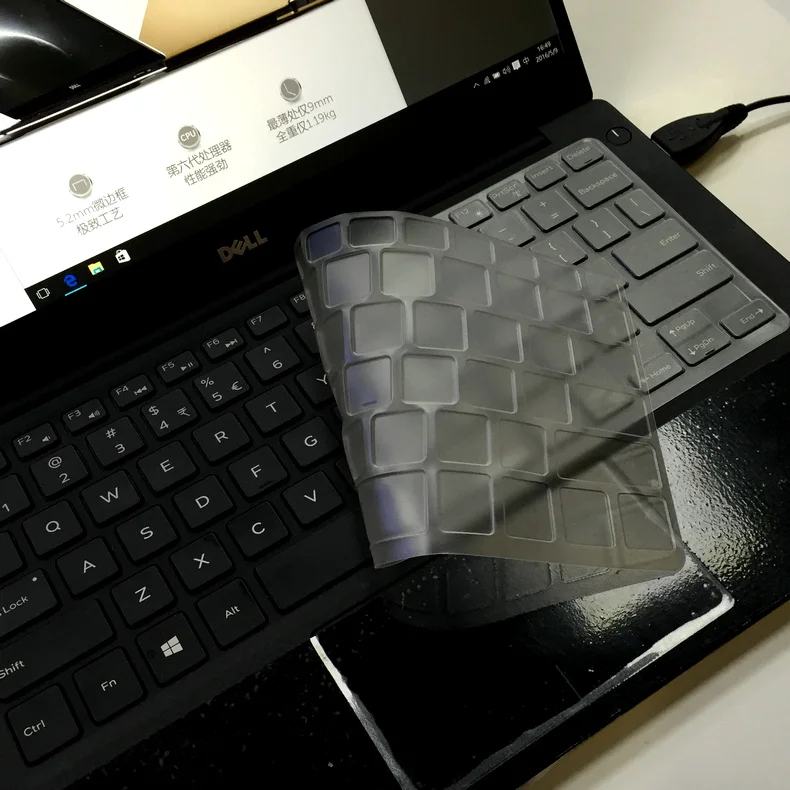 Силиконовый чехол для ноутбука 2017 защитный Dell Xps 15-9550 15-9560 15 9560 9550 6 дюймов |