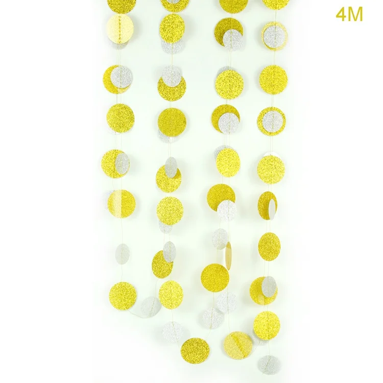 Gold silver garland LAPHIL Baby 1st Birthday баннер 12 месяцев фоторамка овсянка первый день рождения украшения мальчик девочка мой 1 Год Вечерние принадлежности синий - Цвет: Gold silver garland