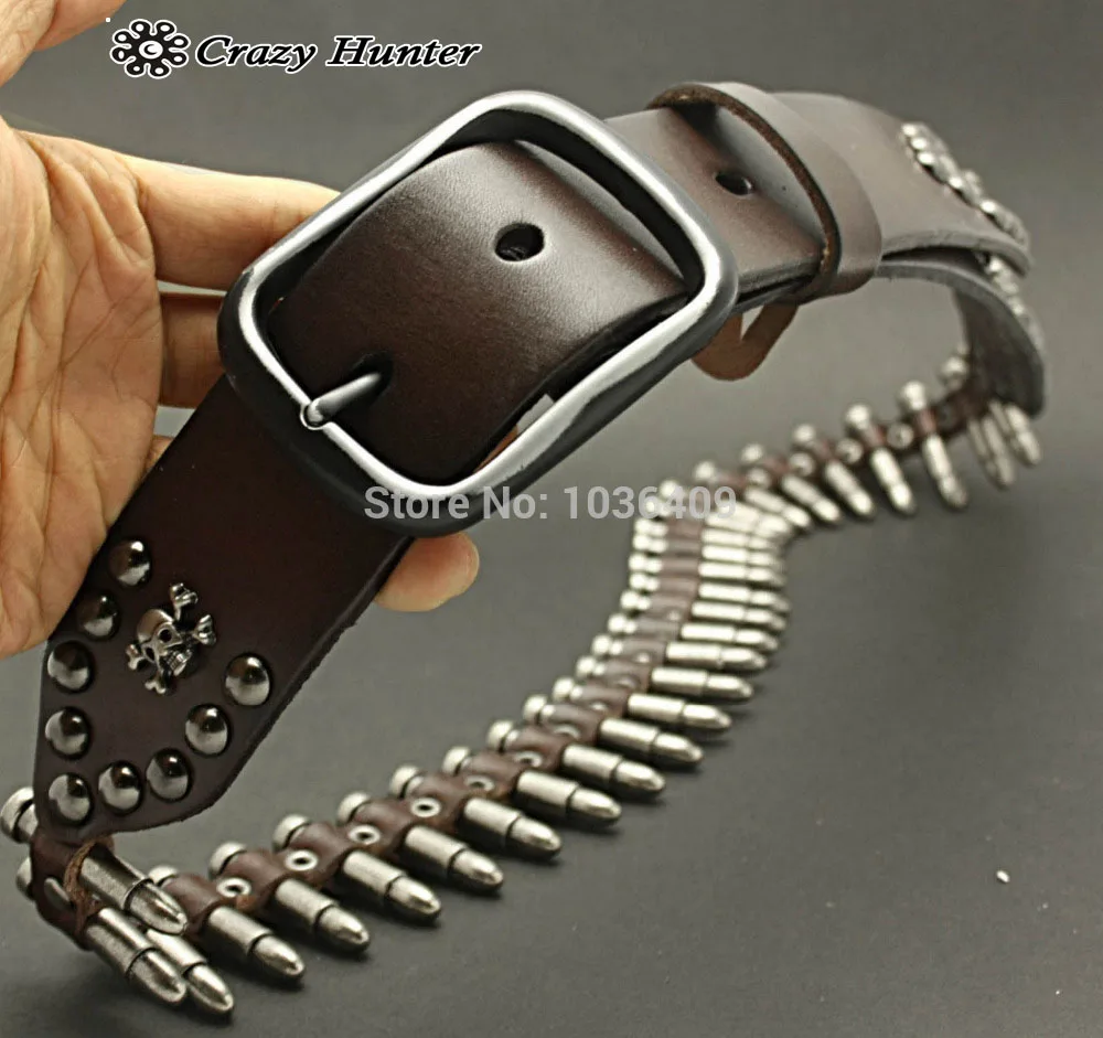 Мужской ремень в стиле панк из натуральной кожи|genuine leather belt|leather beltmen's genuine belt |