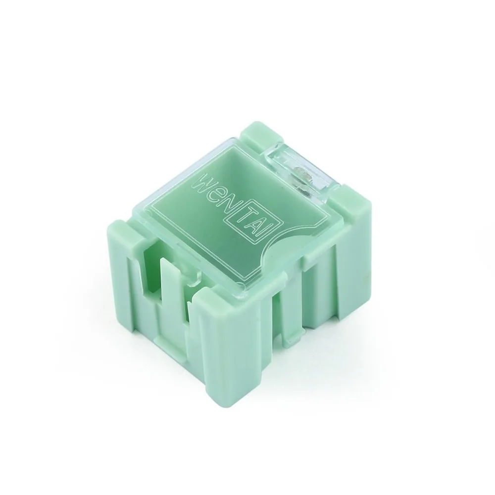 50pcs Small Tool Screw Object Electronic Component Storage Box Laboratory Case SMT SMD Automatically Pops Up Patch Container | Инструменты