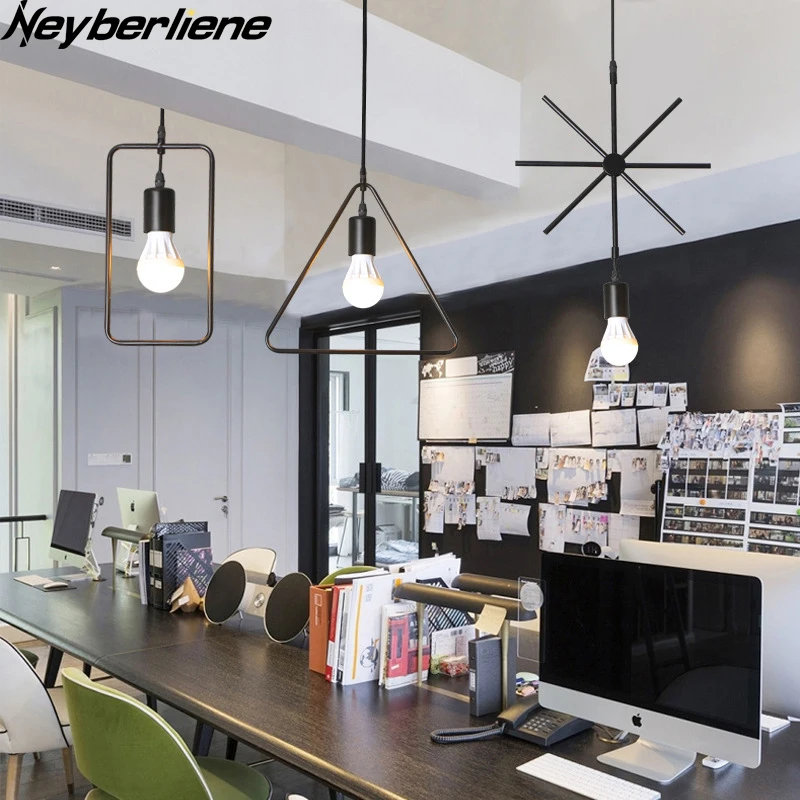 Винтажный подвесной светодиодный светильник Modren метрические осветительные