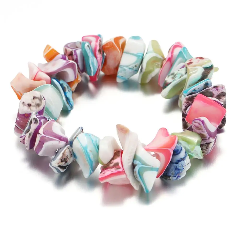 2019Liujun brand jewelry Shell bracelet for women accessories bohemian bracelet fashion charm friendship summer rainbow bracelet