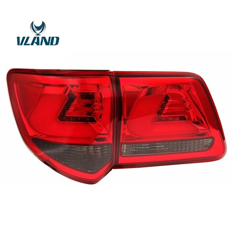 Vland заводские автомобильные аксессуары задний фонарь для Toyota Fortuner 2012- задний фонарь с DRL+ обратный+ сигнал