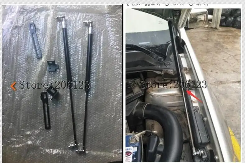 Подходит для Nissan Qashqai J10 2008 2009 2010 2011 2012 2013 Аксессуары капот автомобиля Газ Шок