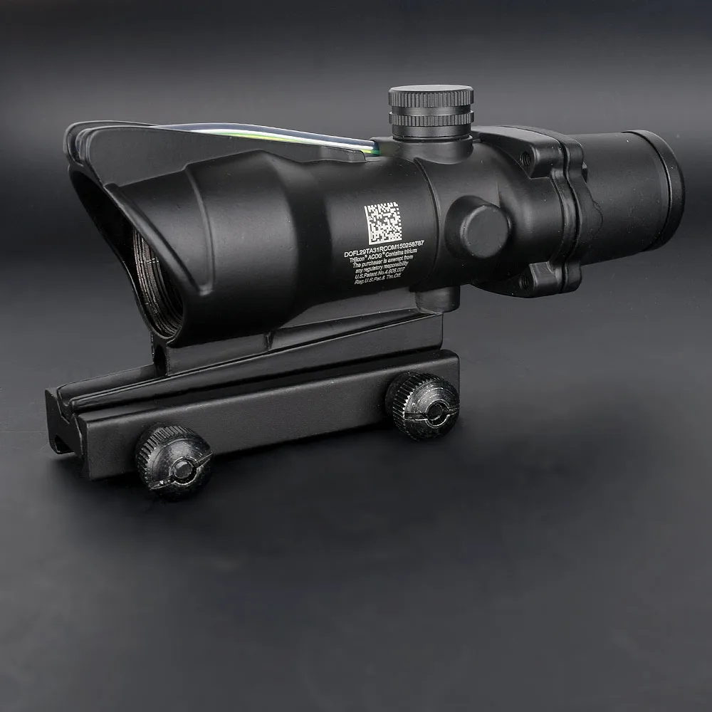 Оптический Прицел ACOG 4X32 прицел с красной зеленой подсветкой и гравировкой точкой
