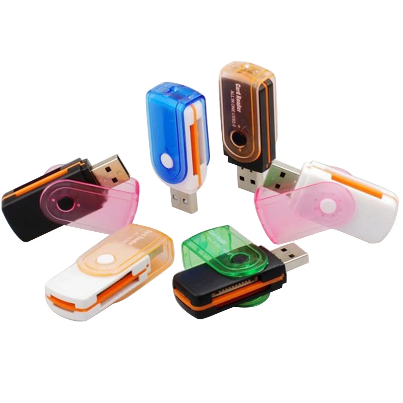 Larryjoe 4 в 1 USB 2 0 высокоскоростной многофункциональный все MS M2 SDHC TF MMC Micro SD U Flash