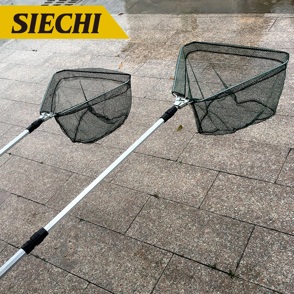 SIECHI 150/170/210 см выдвижная рыболовная сеть из алюминиевого сплава Телескопическая