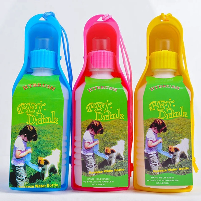 На открытом воздухе Pet Dogs диспенсер для воды портативная чашка собак дорожная