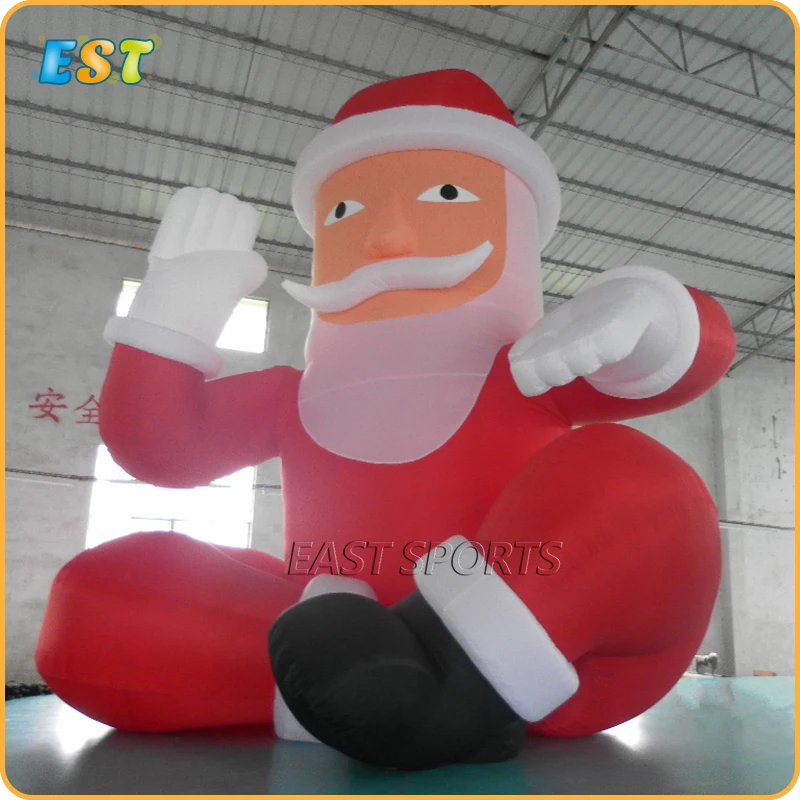 Hot sale outdoor oxford cloth decoration inflatable santa claus for Christmas party | Игрушки и хобби