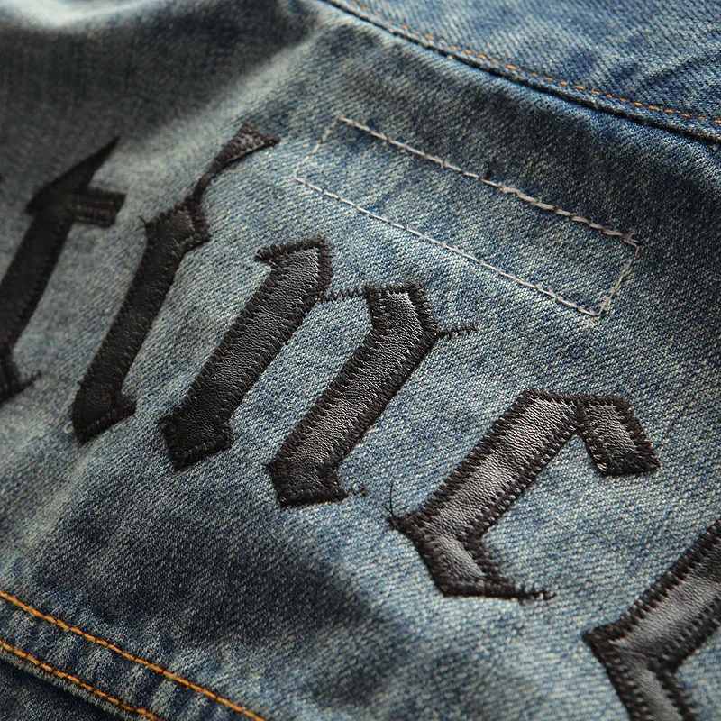 Мужская джинсовая куртка осенняя/весенняя 2019 | одежда