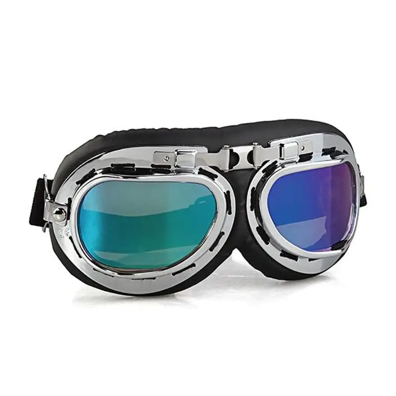 Очки для мотокросса цветные линзы УФ-защитные очки винтажные мотоциклетные