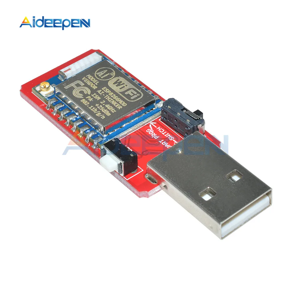 Плата разработки CH340 CH340G USB в ESP8266 беспроводная Wi Fi Модуль 4 5 В встроенная антенна