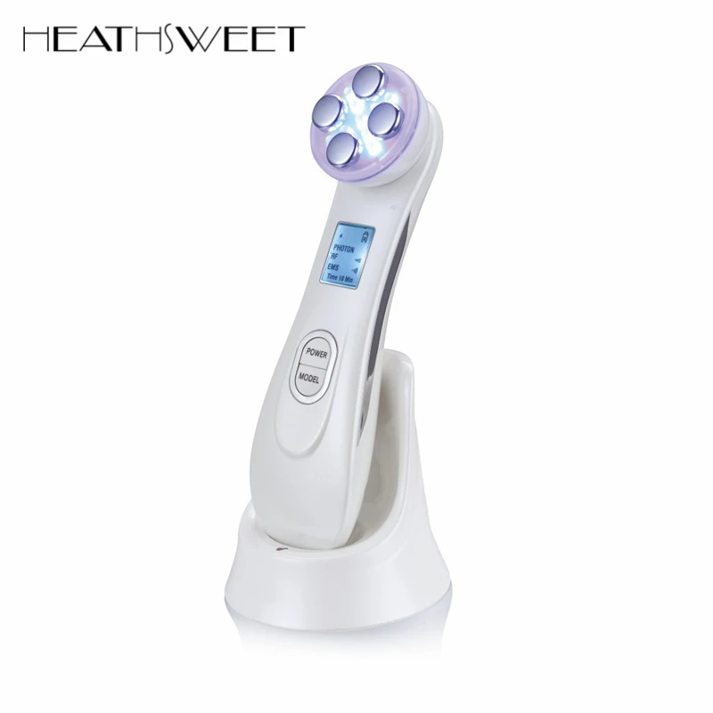 Healthsweet светодиодный RF фотонная терапия подтяжка кожи лица омоложение