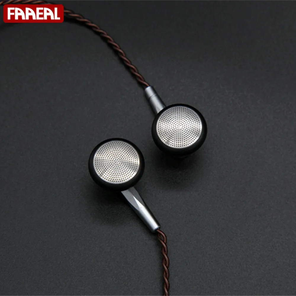 Новые металлические Hifi наушники FAAEAL Datura-X динамические с плоской головкой