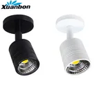 Приглушаемый светодиодный настенный лампы точечного освещения 5 Вт с поверхностным креплением, светодиодный светильник, витрина, ювелирный счетчик, потолочная лампа, освещение для магазина одежды