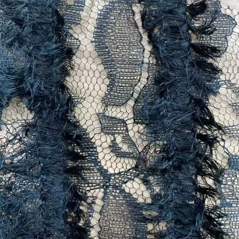 Французская сетчатая кружевная ткань 2019 новейшая африканская с перьями и