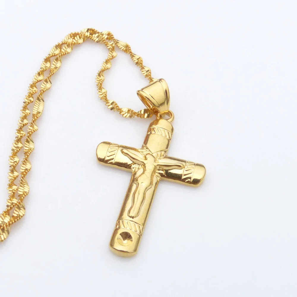 Cross Pendant Necklace Chain for Women Men | Украшения и аксессуары