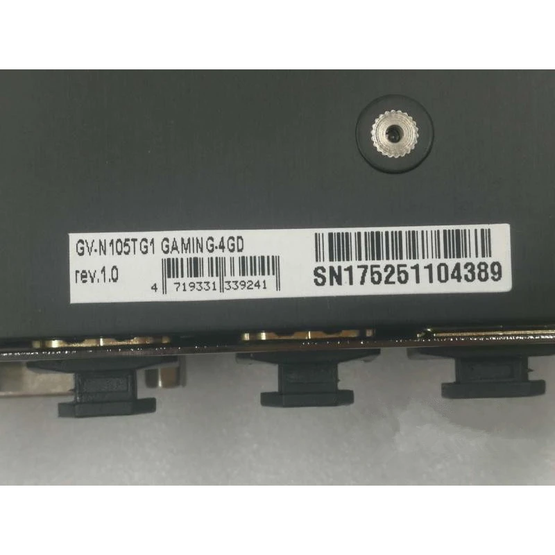Видеокарты GIGABYTE GTX 1050Ti 4 Гб видеокарта GPU 128Bit GTX1050Ti G1 Gaming для видеокарт nVIDIA Geforce GTX1050 Hdmi VGA