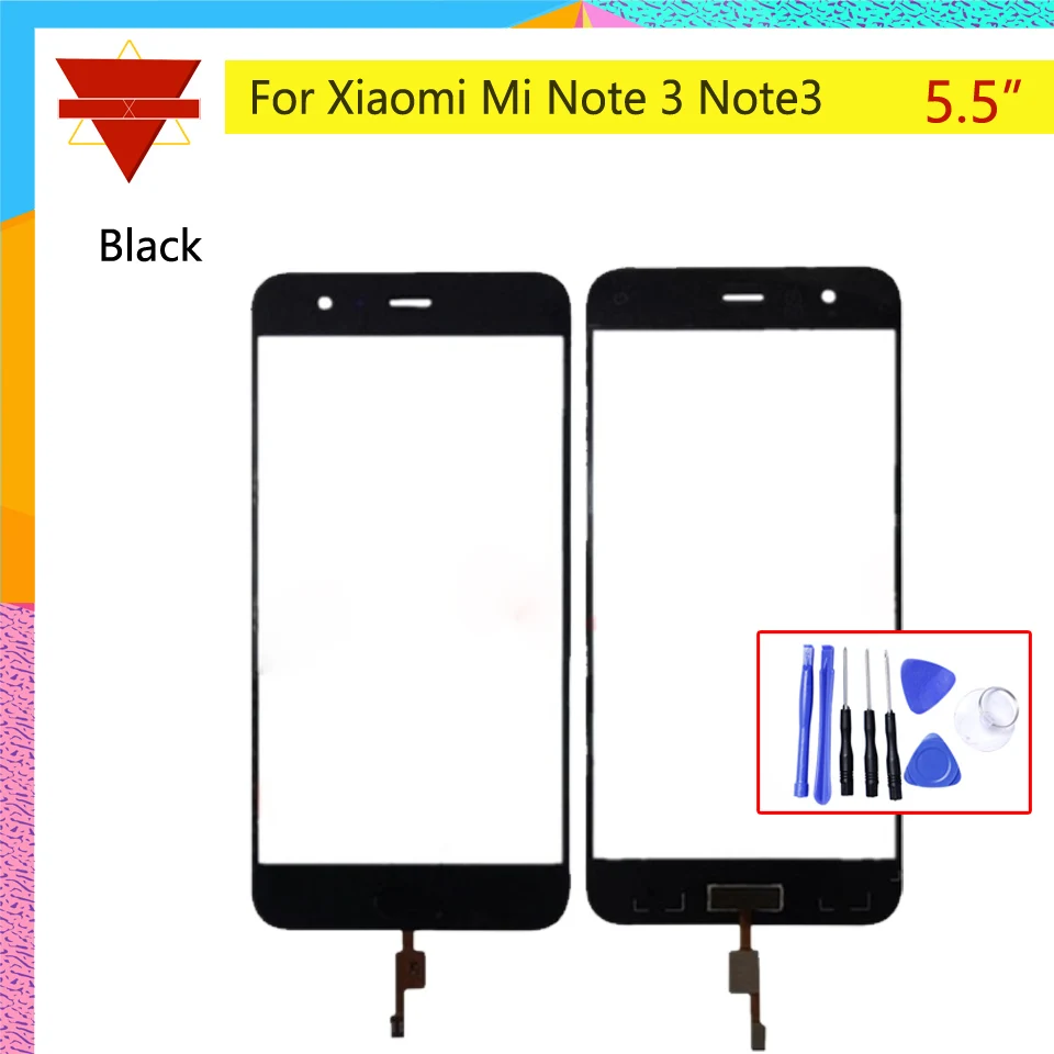 Оригинальный mi Note3 сенсорный экран 5 &quotдля Xiaomi Note 3 ЖК-дисплей дигитайзер Переднее