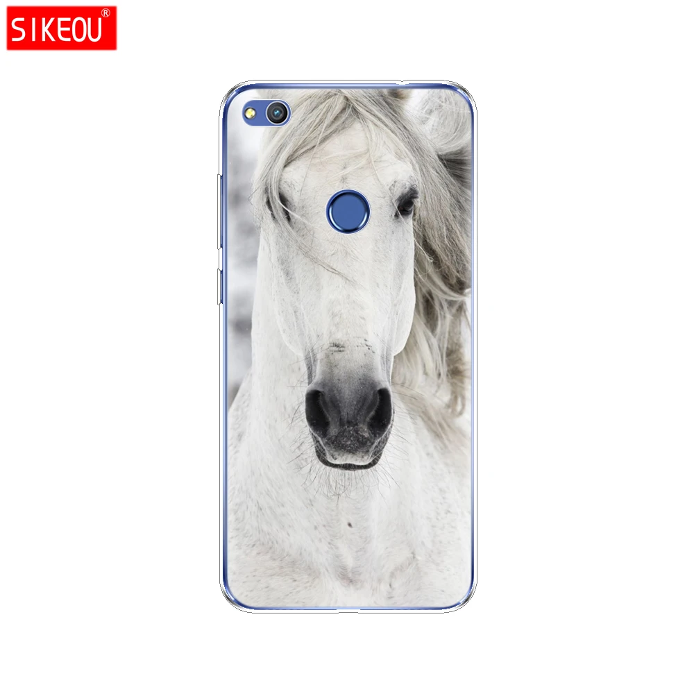 Силиконовый чехол для телефона Huawei P20 P7 P8 P9 P10 Lite Plus Pro 2017 P Smart 2018 бампер coque Fine horse