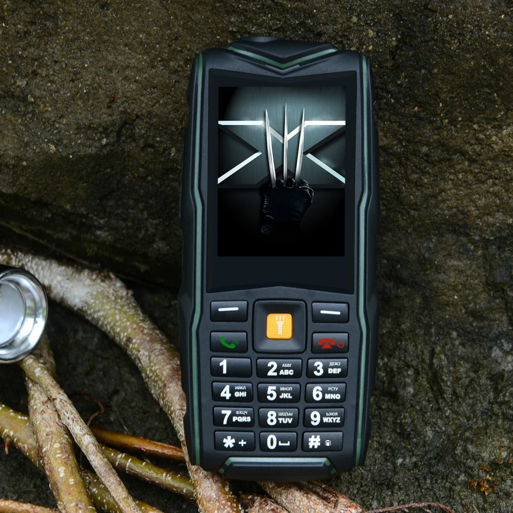 VKworld Stone V3 2.4'' Waterproof Phone IP67 Dustproof Shockproof Dual Sim Card Mobile 5200Mah Battery Russian Keyboard | Мобильные