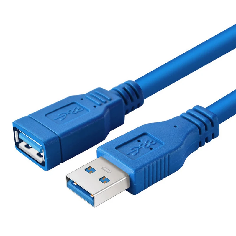 1 8 м USB 3 0 A штекер на гнездо супер-Быстрое расширение кабеля высокого качества |