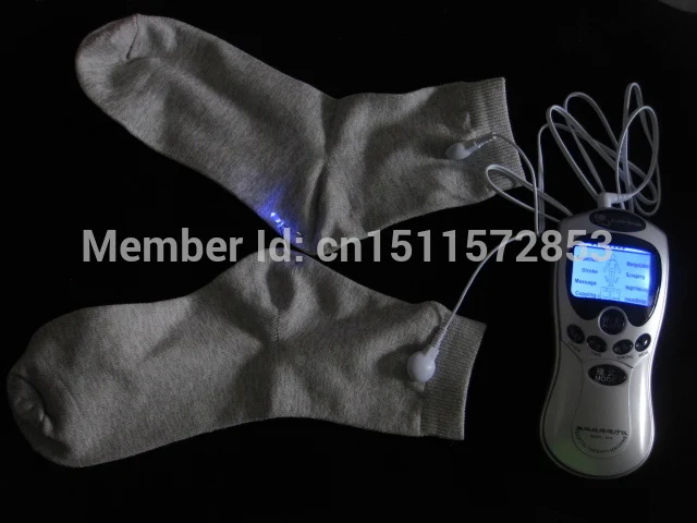 Игры для взрослых электрошоковая стимуляция терапевтические носки eStim Tens