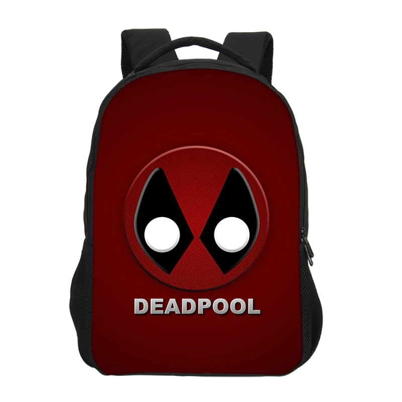 Хайнс Орел дизайнер Marvel 3D печати Дэдпул 2 Рюкзаки для мальчиков Модная одежда